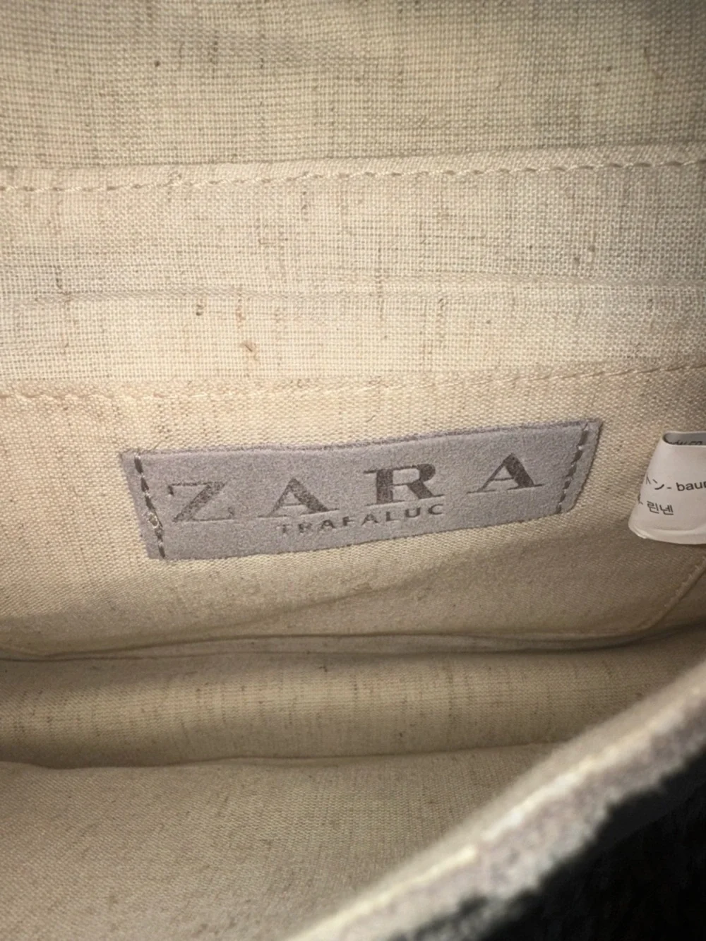 Zara Suede Leather Crossbody Bag - Picture 6 of 10